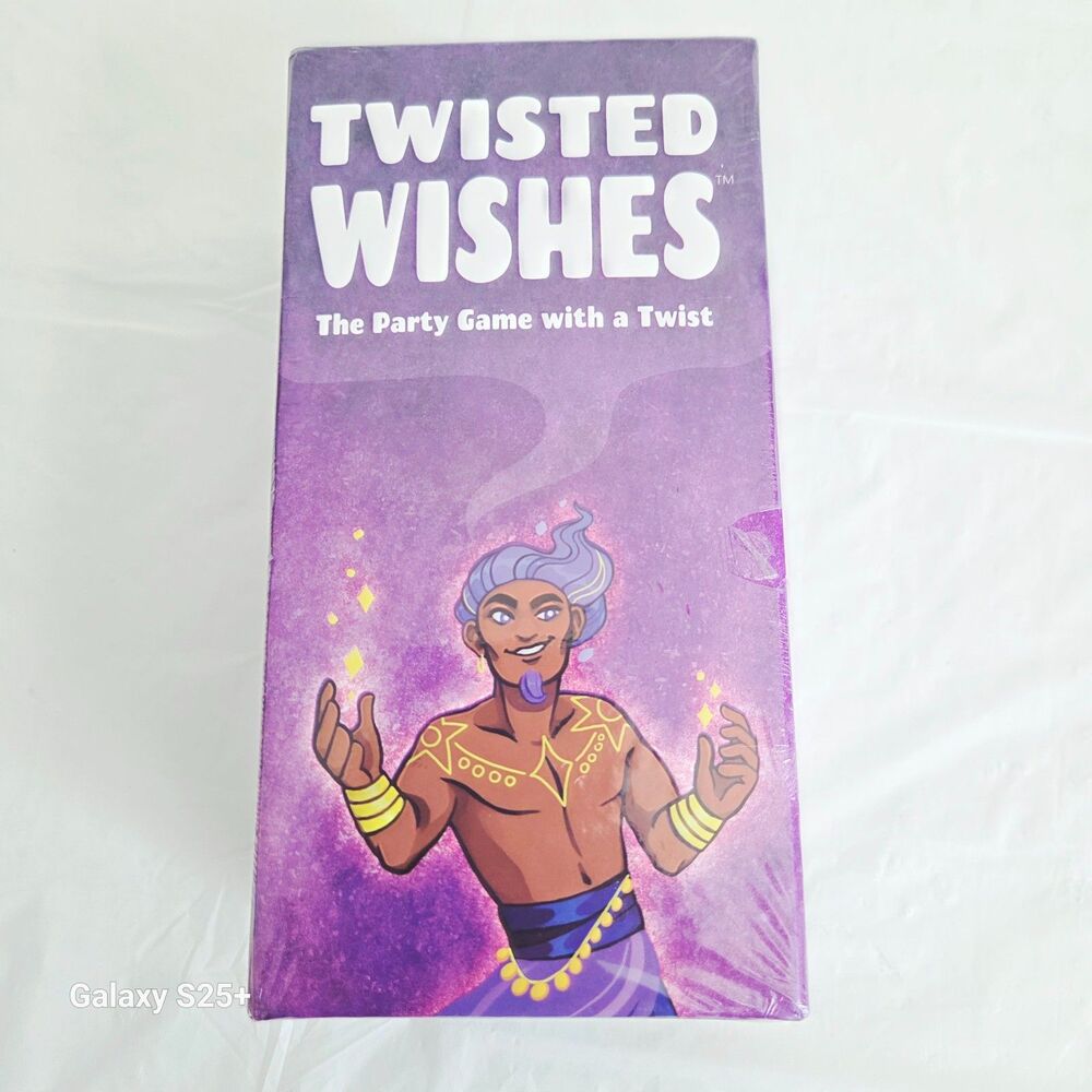 New Twisted Wishes Party Card Game Complete 3–8 Players
